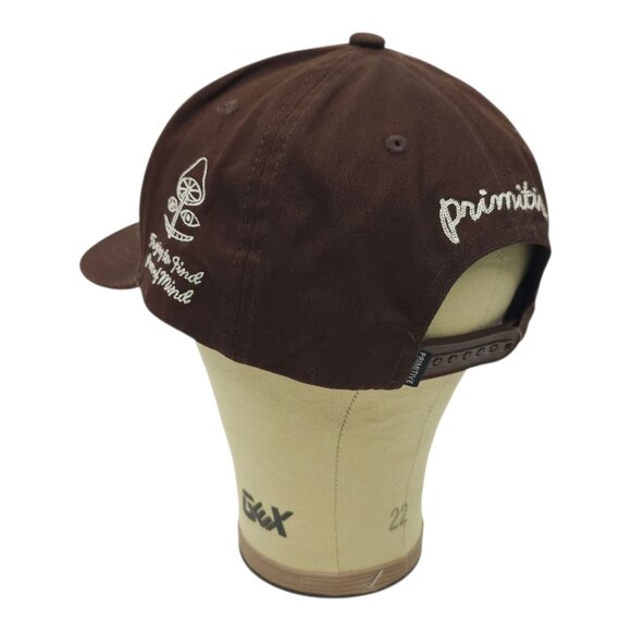 Primitive Badlands Snapback Cap Baseball Embroidered Logo Peace Of Mind Hat - Picture 14 of 15